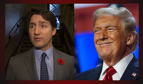 Prime Minister Justin Trudeau, President Donald Trump