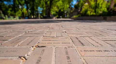 Olympic Plaza bricks