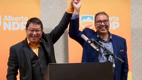 Rob Miyashiro and Naheed Nenshi