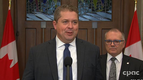 Opposition House leader Andrew Scheer