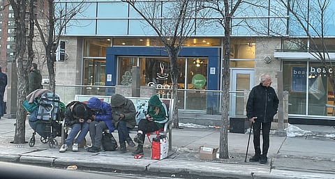 Calgary street scene
