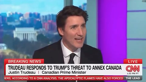 Justin Trudeau on CNN