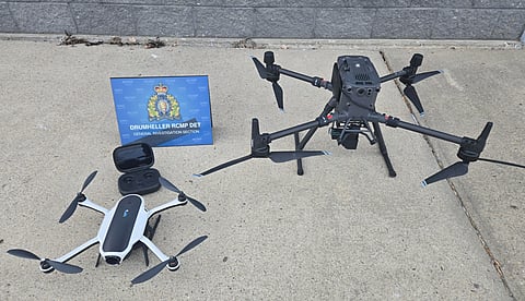 DRONING ON: RCMP charges three in year-long Drumheller prison drug trafficking investigation