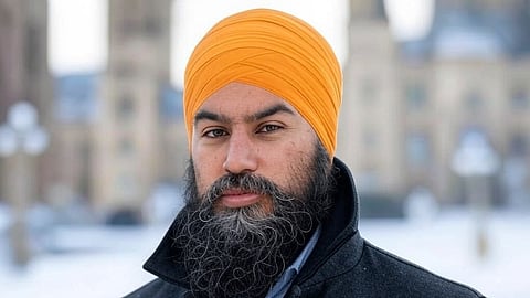 A rendering of federal NDP leader Jagmeet Sing