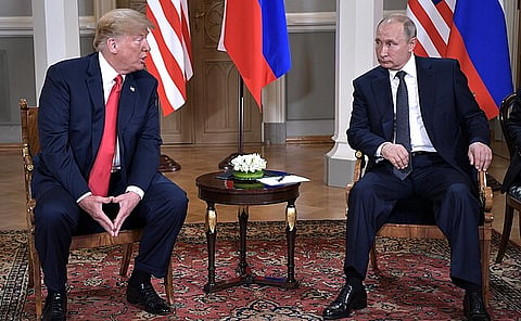 Trump and Putin in Helsinki