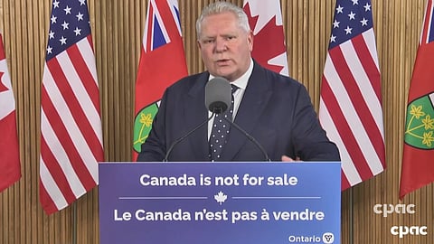 Ontario Premier Doug Ford