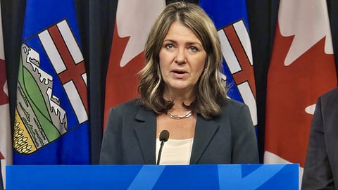 Alberta Premier Danielle Smith