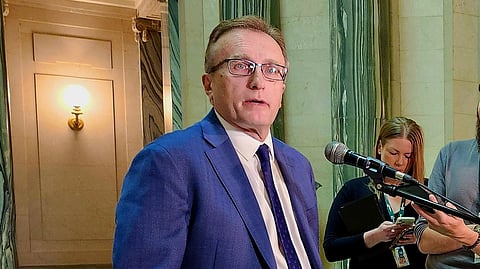 Saskatchewan Finance Minister Jim Reiter