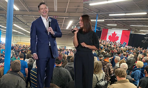 Pierre and Anaida Poilievre