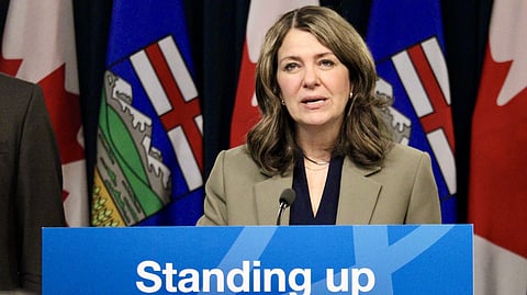 Alberta Premier Danielle Smith on May 1, 2025