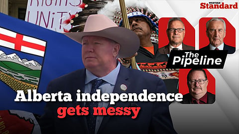 Alberta independence gets messy