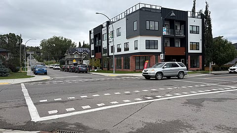 Pedestrian crossing