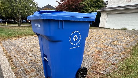 Blue cart
