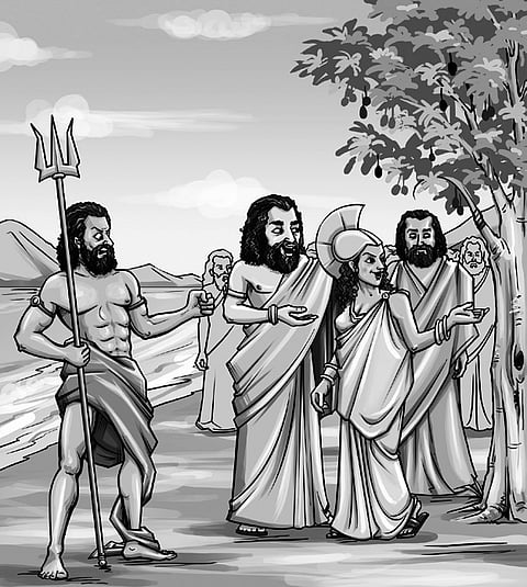 Poseidon and Athena 