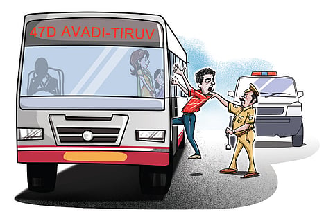 Cops on MTC buses to keep romeos at bay