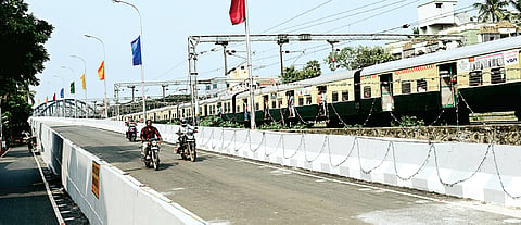 Chief Minister opens Rangarajapuram flyover