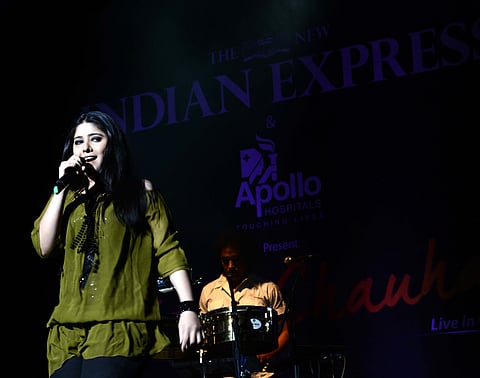Sunidhi Chauhan enthralls audience in Chennai