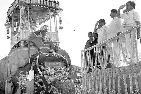 Mysore will long remember Arjuna's majestic walk 