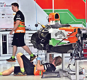Force India out to close gap on Sauber