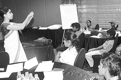 Joy of Giving: Interactive session on hygiene held
