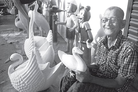 Sculpting wonders at this charming age
