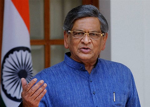 Krishna urges PM to stop further release of water to TN