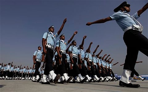 Air Force Day rehearsals