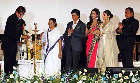 Big B, SRK at Kolkata Film Fest