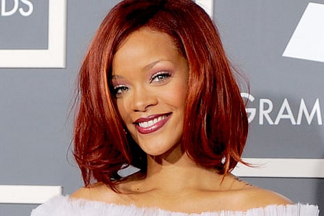 Singer Rihanna shares topless photo online