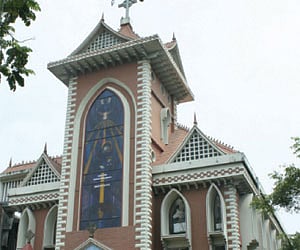 The St Mary Queen of Peace Basilica.