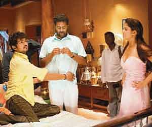 Choreographer Prabhu Deva is currently directing the Vijay-starrer Villu