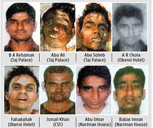 Eight of the ten photos released by police. (Photo: AP)