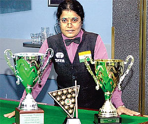 I am mentally strong, I had ace players like Raj Mohan and M G Jayaram coaching me. I am going to give the best