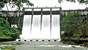 Peechi reservoir.