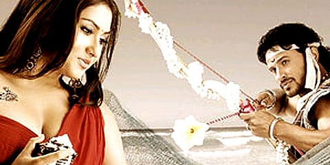 Namitha in Jagan Mohini(ENS)