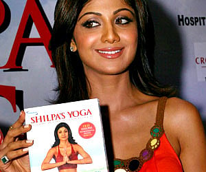 Actress Shilpa Shetty releases a DVD 'Shilpa's Yoga' in New Delhi. (File Photo).