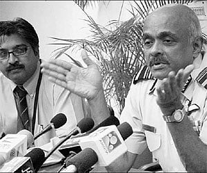 Southern Air Command chief Air Marshal S Radhakrishnan.
