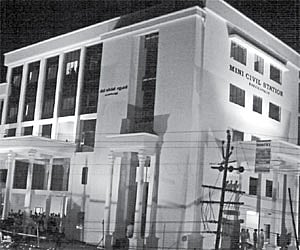 The mini civil station at Kanjirapally after its inauguration on Sunday.