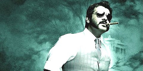 The ‘Ultimate Star’ Ajith Kumar along with Sameera Reddy and Bhavana has flown to London for shooting few sequences. (Sampurn Pix)