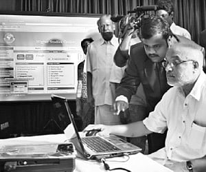 Express Education Minister M A Baby inaugurating the education portal, `higherstudiesonline.com’, at a function held in Thiruvananthapuram on Sunday.