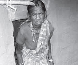 In APL list, she begs for a living