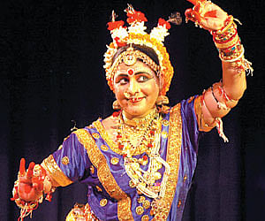 ‘I portray rituals of temple through dance’