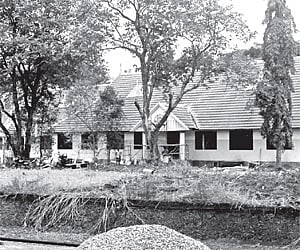 The completed buildings at the site of the Infopark at Koratty in Thrissur.