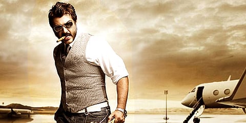 Ajith Kumar, Sameera Reddy and entire team of ‘ASAL’ have taken flight to France for a 23-days schedule.(Sampurn Pix)