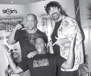 Hunt for the Indian TNA wrestler
