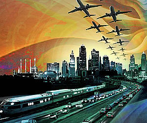 Cities are starting to see themselves as all-purpose transportation centres - so-called intermodal hubs. (Image: MCT)