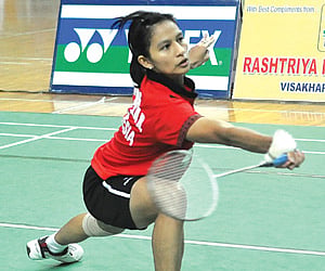 Fransika Ratnasari in action in the Indian GP on Saturday