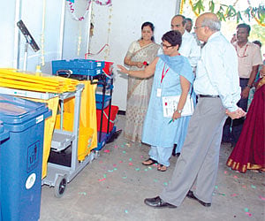 The equipment that was provided | EPS