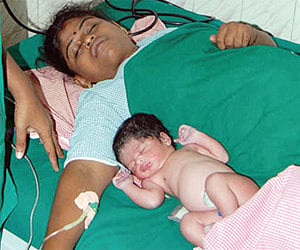 A baby born on 11.11.11 in Tiruchy | M K Ashok Kumar