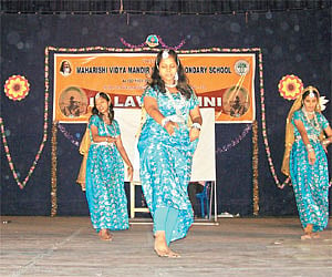CULTURAL MELANGE: (Left) The students of Maharishi Vidya Mandir Senior Secondary School, Chetpet |EPS